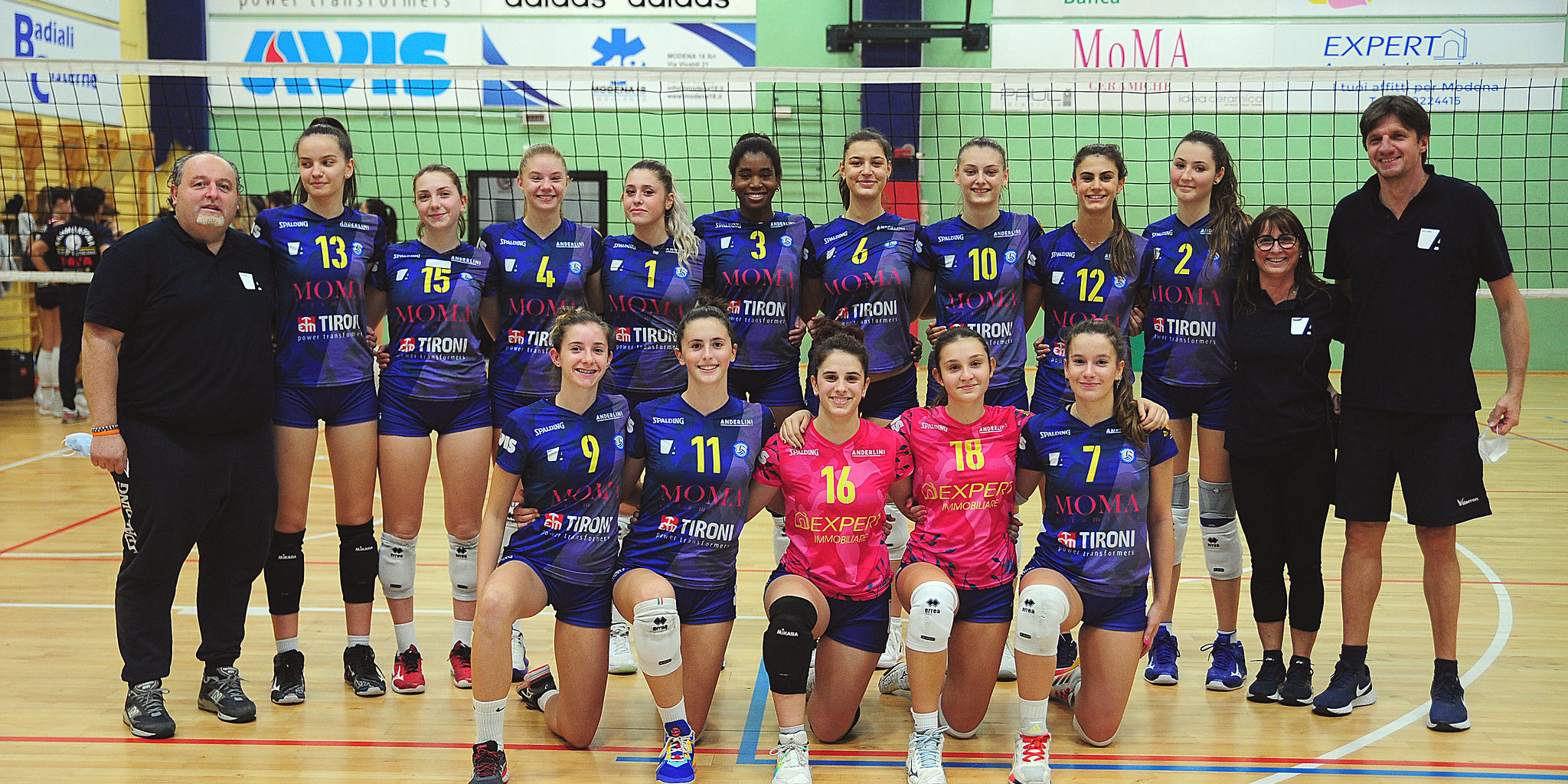 UNDER 19 MASCHILI E UNDER 18 FEMMINILI CAMPIONATI AL VIA Anderlini